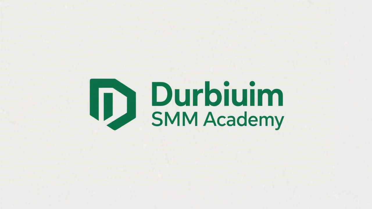 Simple emerald wordmark logo reading Dublin SMM Academy with clean sans-serif lettering, minimal icon, and straightforward shapes suitable for a professional training brand.